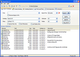 disk catalog software